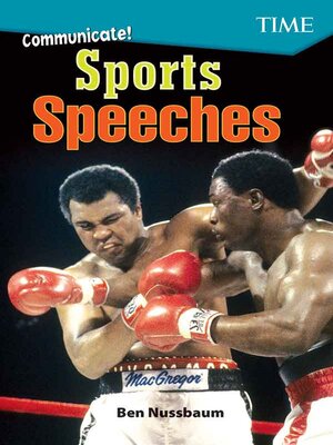 cover image of Communicate! Sports Speeches